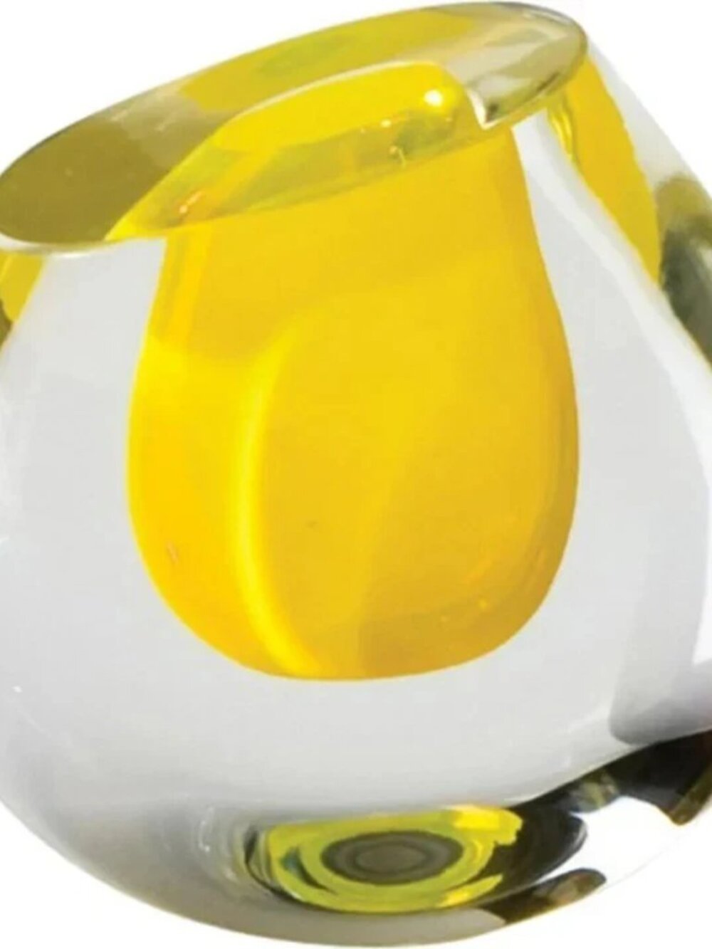 Global Views Color Drop Glass Vase – Modern Home Décor Accent